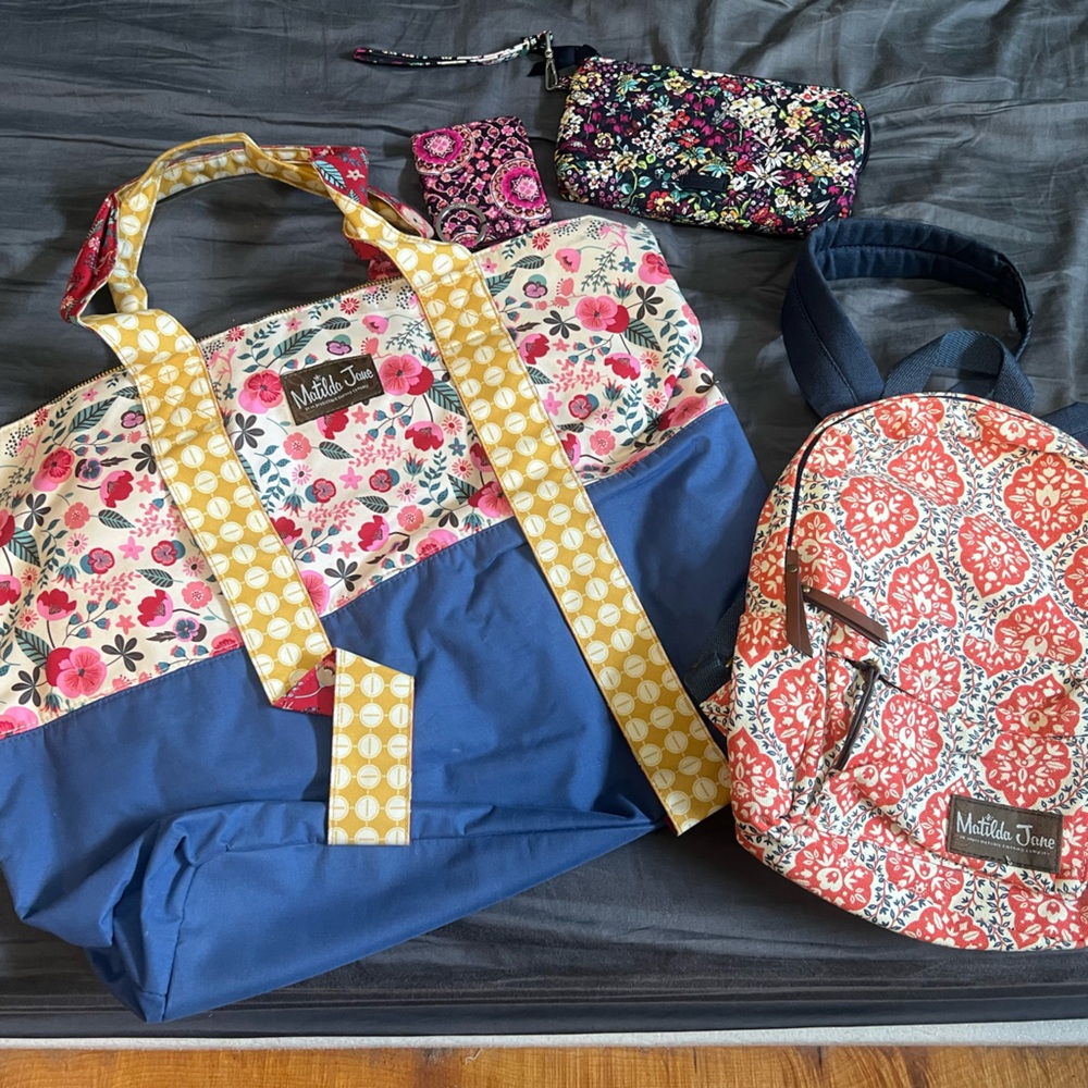 Vera Bradley Blue and Matilda Jane Collection